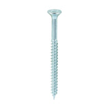 This is an image of Timco - Twin-Threaded Woodscrews - PZ - Double Countersunk - Zinc 6 x 1 3/4" - (200 PCS Box) 06134CWZ
