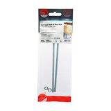 This is an image of Timco - Carriage Bolts & Hex Nuts - Zinc M6 x 150mm - (2 PCS TIMpac) 06150CBP