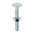 This is an image of Timco - Carriage Bolts & Hex Nuts - Zinc M6 x 40mm - (200 PCS Box) 0640CB