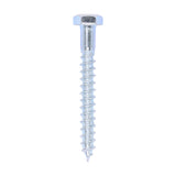 This is an image of Timco - Coach Screws - Hex - Zinc 6.0 x 50mm - (200 PCS Box) 0650CSC