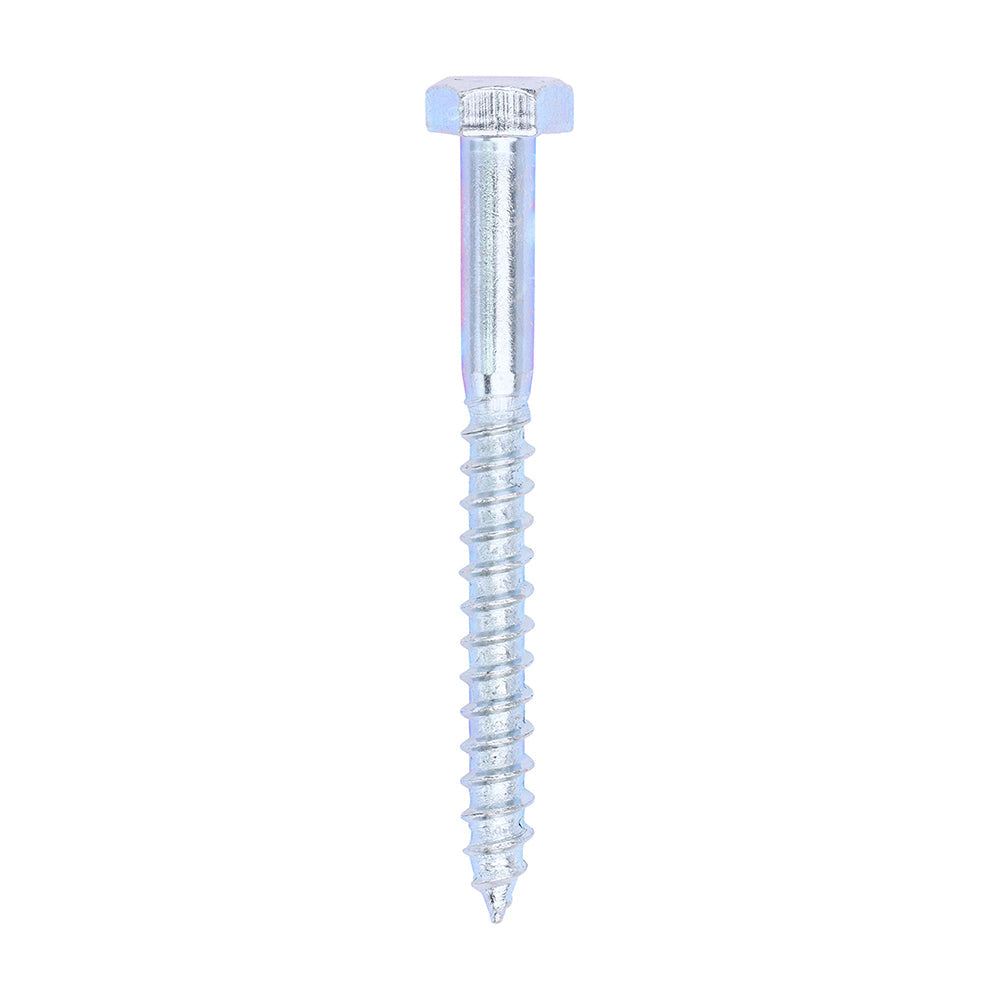 This is an image of Timco - Coach Screws - Hex - Zinc 6.0 x 60mm - (200 PCS Box) 0660CSC