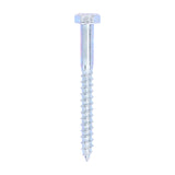 This is an image of Timco - Coach Screws - Hex - Zinc 6.0 x 60mm - (200 PCS Box) 0660CSC