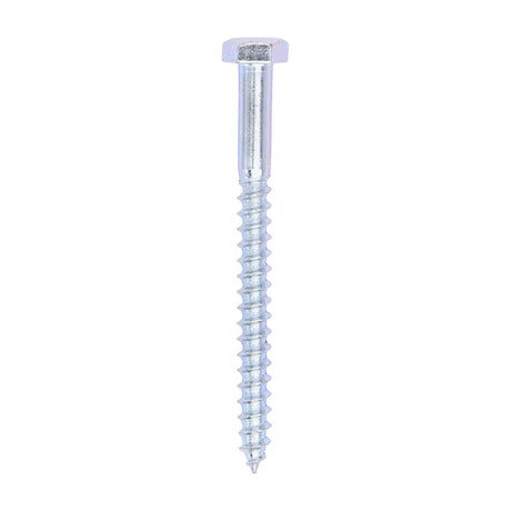 This is an image of Timco - Coach Screws - Hex - Zinc 6.0 x 70mm - (200 PCS Box) 0670CSC