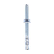 This is an image of Timco - Throughbolts - Zinc M8 x 100mm - (50 PCS Box) 08100TB