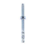 This is an image of Timco - Throughbolts - Zinc M8 x 100mm - (50 PCS Box) 08100TB