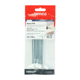 This is an image of Timco - Express Nails - Zinc 8.0 x 110mm - (4 PCS TIMpac) 08110ENP