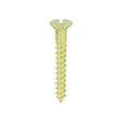 This is an image of Timco - Solid Brass Timber Screws - SLOT - Countersunk 8 x 1 1/4" - (200 PCS Box) 08114CBS
