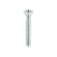 This is an image of Timco - Self-Tapping Screws - PZ - Countersunk - Zinc 8 x 1 1/4" - (200 PCS Box) 08114CCAZS