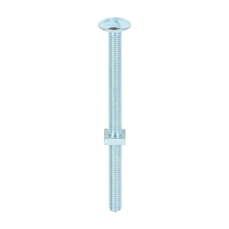 This is an image of Timco - Roofing Bolts with Square Nuts - Zinc M8 x 120mm - (50 PCS Box) 08120RB