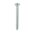 This is an image of Timco - Self-Tapping Screws - PZ - Countersunk - Zinc 8 x 1 3/4" - (200 PCS Box) 08134CCAZS