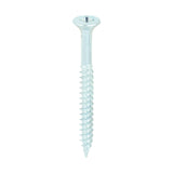 This is an image of Timco - Twin-Threaded Woodscrews - PZ - Double Countersunk - Zinc 8 x 1 3/4" - (200 PCS Box) 08134CWZ
