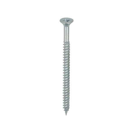 This is an image of Timco - Twin-Threaded Woodscrews - PZ - Double Countersunk - Zinc 8 x 2 1/2" - (200 PCS Box) 08212CWZ
