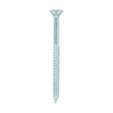 This is an image of Timco - Twin-Threaded Woodscrews - PZ - Double Countersunk - Zinc 8 x 2 1/4" - (200 PCS Box) 08214CWZ