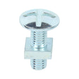 This is an image of Timco - Roofing Bolts with Square Nuts - Zinc M8 x 25mm - (100 PCS Box) 0825RB