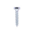 This is an image of Timco - Coach Screws - Hex - Zinc 8.0 x 40mm - (200 PCS Box) 0840CSC