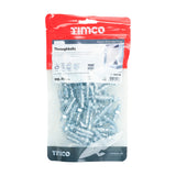 This is an image of Timco - Throughbolts - Zinc M8 x 50mm - (40 PCS TIMbag) 0850TBB