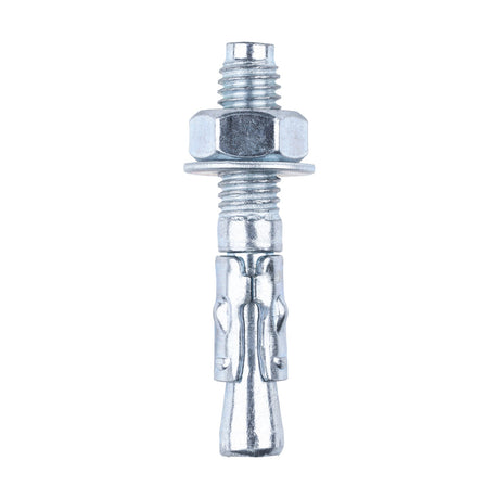 This is an image of Timco - Throughbolts - Zinc M8 x 50mm - (100 PCS Box) 0850TB