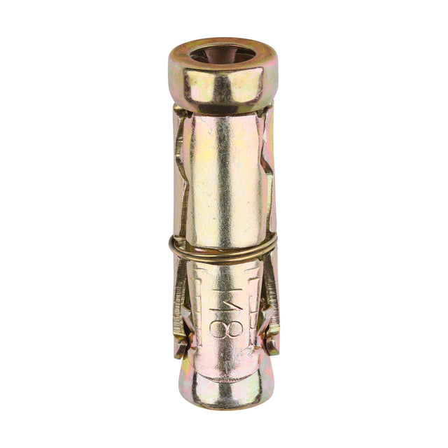 This is an image of Timco - Shield Only - Yellow M8 - (50 PCS Box) 08SH