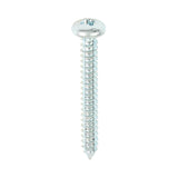 This is an image of Timco - Self-Tapping Screws - PZ - Pan - Zinc 10 x 1 1/2" - (200 PCS Box) 10112CPAZS