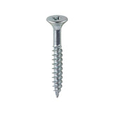 This is an image of Timco - Twin-Threaded Woodscrews - PZ - Double Countersunk - Zinc 10 x 1 1/2" - (200 PCS Box) 10112CWZ