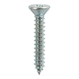 This is an image of Timco - Self-Tapping Screws - PZ - Countersunk - Zinc 10 x 1 1/4" - (10 PCS TIMpac) 10114CCAZP