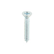 This is an image of Timco - Metal Tapping Screws - PZ - Countersunk - Self-Tapping - Zinc 10 x 1 1/4" - (200 PCS Box) 10114CCAZS