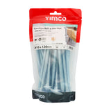 This is an image of Timco - Carriage Bolts & Hex Nuts - Zinc M10 x 120mm - (20 PCS TIMbag) 10120CBB