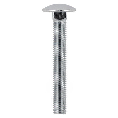 This is an image of Timco - Carriage Bolts - A2 Stainless Steel M10 x 120mm - (5 PCS Bag) 10120CBSSX