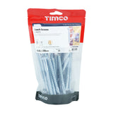 This is an image of Timco - Coach Screws - Hex - Zinc 10.0 x 120mm - (24 PCS TIMbag) 10120CSCB
