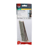 This is an image of Timco - Nylon Frame Fixings - PZ - Zinc 10.0 x 120mm - (2 PCS TIMpac) 10120NFFP