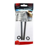 This is an image of Timco - Carriage Bolts & Hex Nuts - Stainless Steel M10 x 130mm - (2 PCS TIMpac) 10130CBSSP