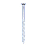 This is an image of Timco - Coach Screws - Hex - Zinc 10.0 x 130mm - (50 PCS Box) 10130CSC