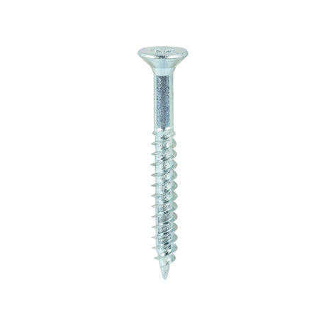 This is an image of Timco - Twin-Threaded Woodscrews - PZ - Double Countersunk - Zinc 10 x 1 3/4" - (200 PCS Box) 10134CWZ