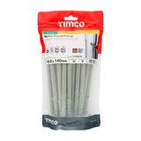 This is an image of Timco - Nylon Frame Fixings - PZ - Zinc 10.0 x 140mm - (20 PCS TIMbag) 10140NFFB