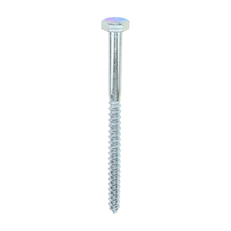 This is an image of Timco - Coach Screws - Hex - Zinc 10.0 x 150mm - (25 PCS Box) 10150CSC