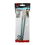 This is an image of Timco - Carriage Bolts & Hex Nuts - Zinc M10 x 180mm - (2 PCS TIMpac) 10180CBP