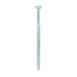 This is an image of Timco - Twin-Threaded Woodscrews - PZ - Double Countersunk - Zinc 10 x 3 1/2" - (100 PCS Box) 10312CWZ