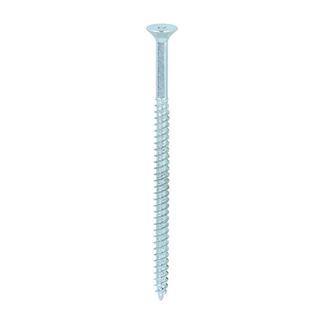 This is an image of Timco - Twin-Threaded Woodscrews - PZ - Double Countersunk - Zinc 10 x 3 1/2" - (100 PCS Box) 10312CWZ