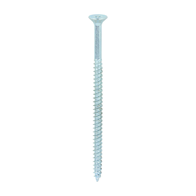 This is an image of Timco - Twin-Threaded Woodscrews - PZ - Double Countersunk - Zinc 10 x 3 1/2" - (100 PCS Box) 10312CWZ
