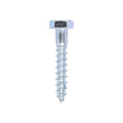 This is an image of Timco - Coach Screws - Hex - Zinc 10.0 x 60mm - (100 PCS Box) 1060CSC