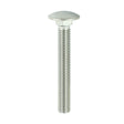 This is an image of Timco - Carriage Bolts - A2 Stainless Steel M10 x 75mm - (5 PCS Bag) 1075CBSSX