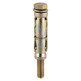 This is an image of Timco - Shield Anchor Loose Bolts - Yellow M10:75L (M10 x 135)mm - (2 PCS TIMpac) 1075LSHP