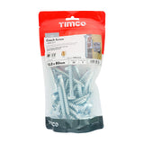 This is an image of Timco - Coach Screws - Hex - Zinc 10.0 x 80mm - (30 PCS TIMbag) 1080CSCB