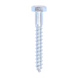This is an image of Timco - Coach Screws - Hex - Zinc 10.0 x 80mm - (50 PCS Box) 1080CSC