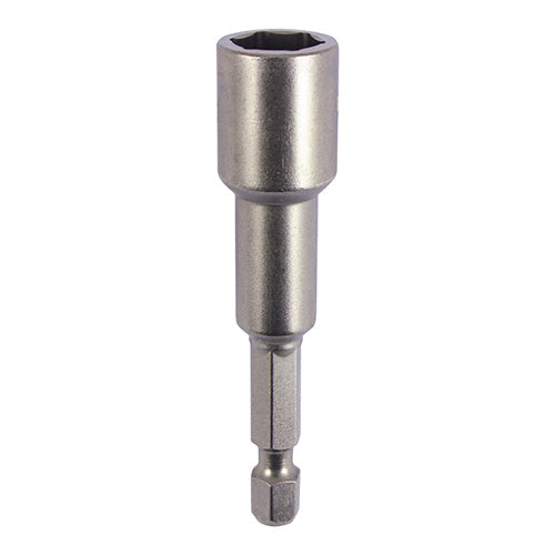 This is an image of Timco - Magnetic Socket Driver Bit - Hex 10 x 65 (1 Each Blister Pack) 10SDB