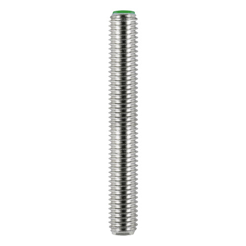 This is an image of Timco - Threaded Bars - A2 Stainless Steel M10 x 1000mm - (5 PCS Bundle) 10TBSS