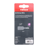 This is an image of Timco - S2 Driver Bits - TX TX10 x 25 (10 Pieces Blister Pack) 10TX25PACK