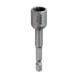 This is an image of Timco - Magnetic Socket Driver Bit - Bi-Hex 11 x 65 (1 Each Blister Pack) 11BHSDB