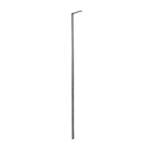 This is an image of Timco - Restraint Straps - Light Duty - Bent - Galvanised 1100/100mm 1200BRSL