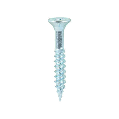 This is an image of Timco - Twin-Threaded Woodscrews - PZ - Double Countersunk - Zinc 12 x 1 1/2" - (200 PCS Box) 12112CWZ